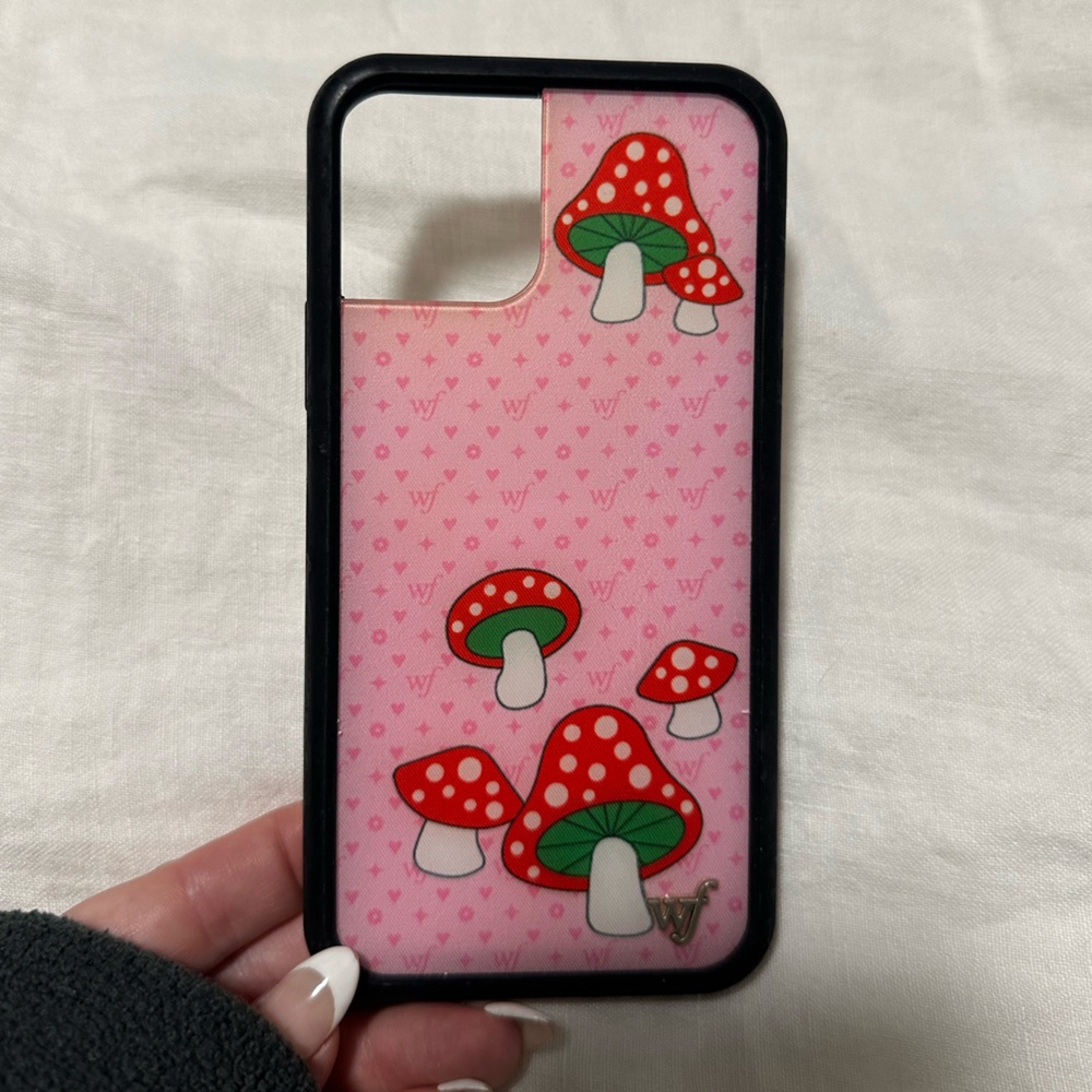Wildflowers Pink Mushroom Phone Case